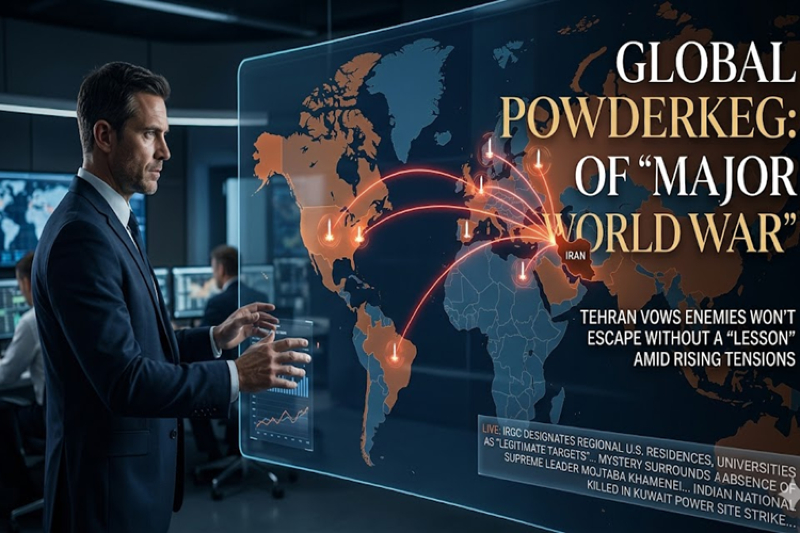 Iran Warns of "Major World War" as Teheran Vows Enemies Won't Escape Without a "Lesson"