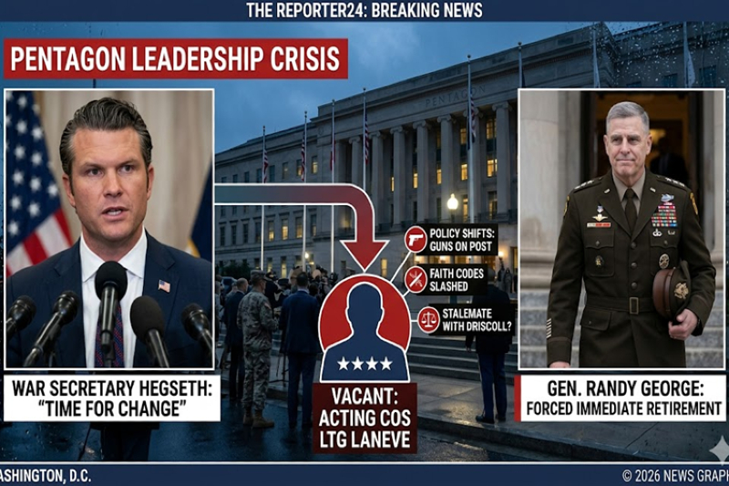 War Secretary Hegseth Forces Immediate Retirement of Army Chief of Staff
