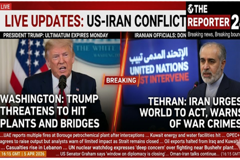 Trump Threatens Decimation of Iranian Infrastructure as Tehran Appeals for Global Intervention