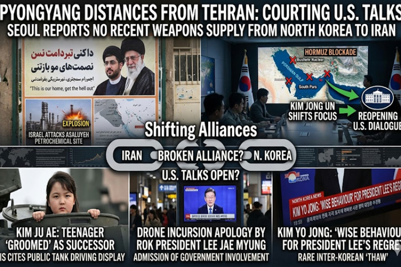 Pyongyang Shifts Strategy: North Korea Distances from Tehran to Court Washington