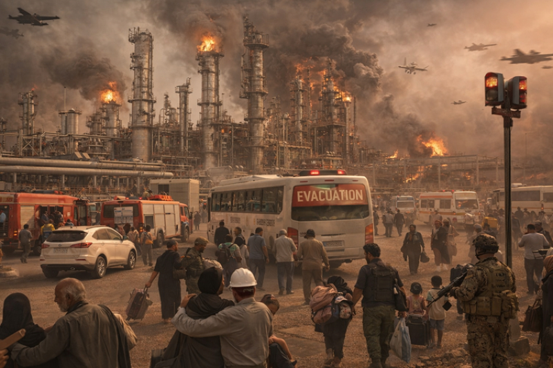 Mass Evacuations and Escalating Strikes as Trump’s Deadline Approaches