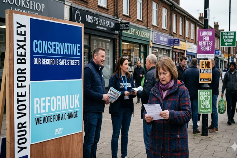Bexley Local Elections: Conservatives Face Double Challenge from Reform UK and Labour: Why is this one special?