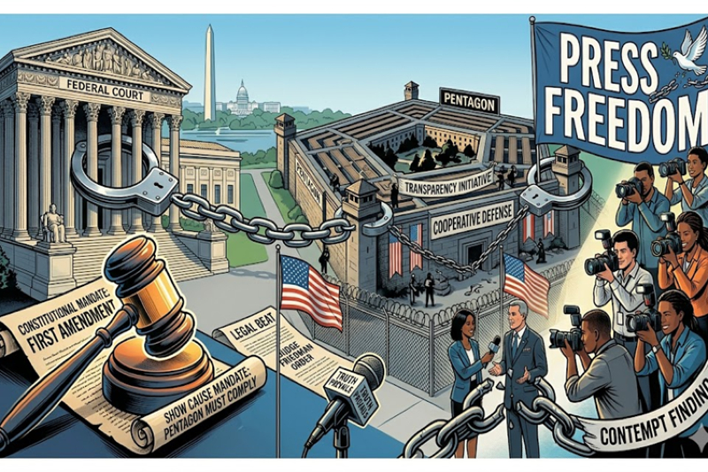 US Federal Court Rules Pentagon in Contempt Over Restricted Press Access