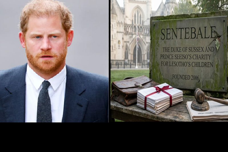 Prince Harry Facing Defamation Lawsuit from Sentebale, the Charity He Established