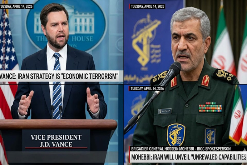 Vance Slams Iran for "Economic Terrorism" as Tehran Warns of "Capabilities Not Yet Revealed"