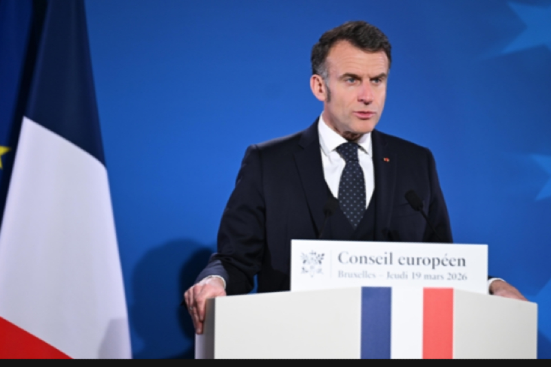 Macron Urges De-escalation as U.S. Enforces Naval Blockade on Iran