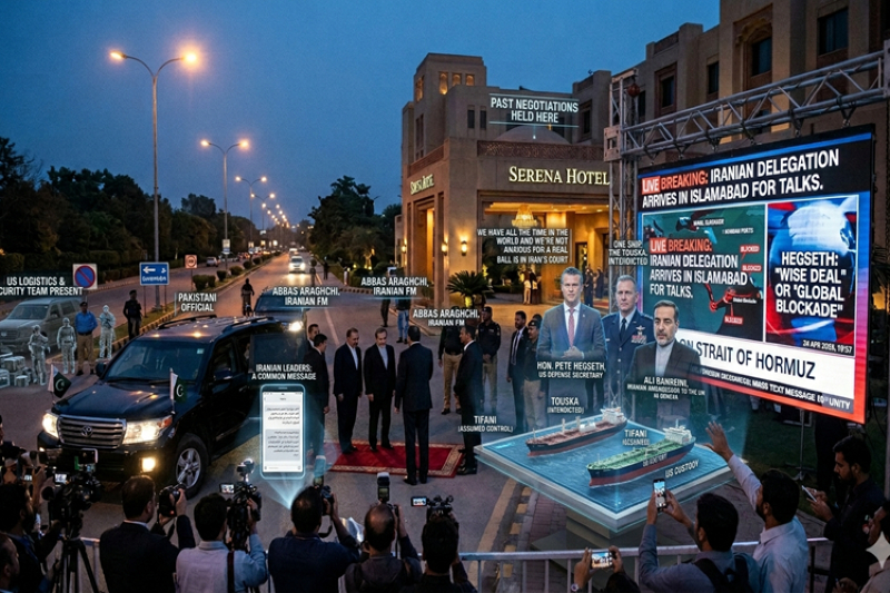 US-Iran Tensions Heighten as Araghchi Heads to Islamabad for High-Stakes Diplomacy