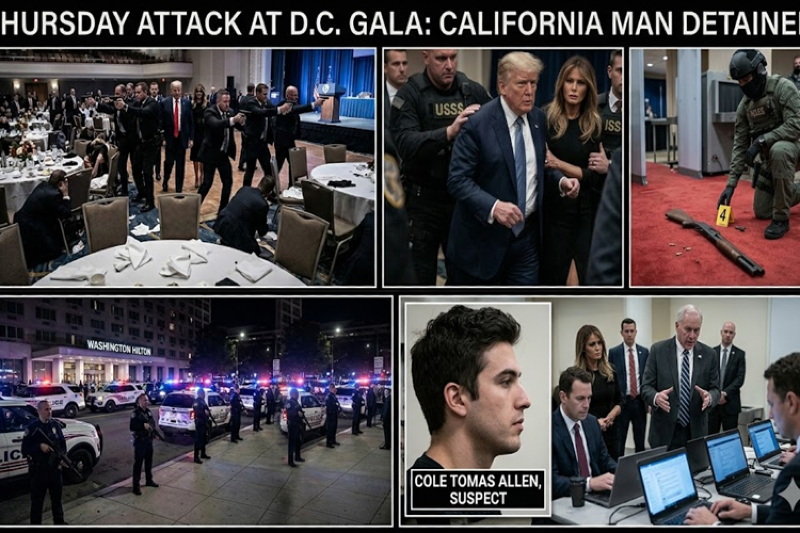 Details Emerge on WHCD Gunman: California Tutor Allegedly Targeted Trump Administration Officials