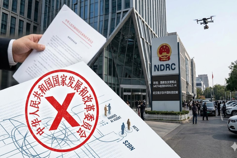 Beijing Blocks Meta’s $2 Billion Bid for AI Start-up Manus