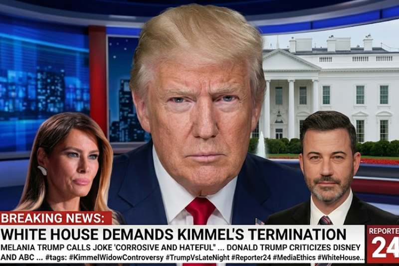 Kimmel Defends "Expectant Widow" Joke Amid White House Calls for His Firing