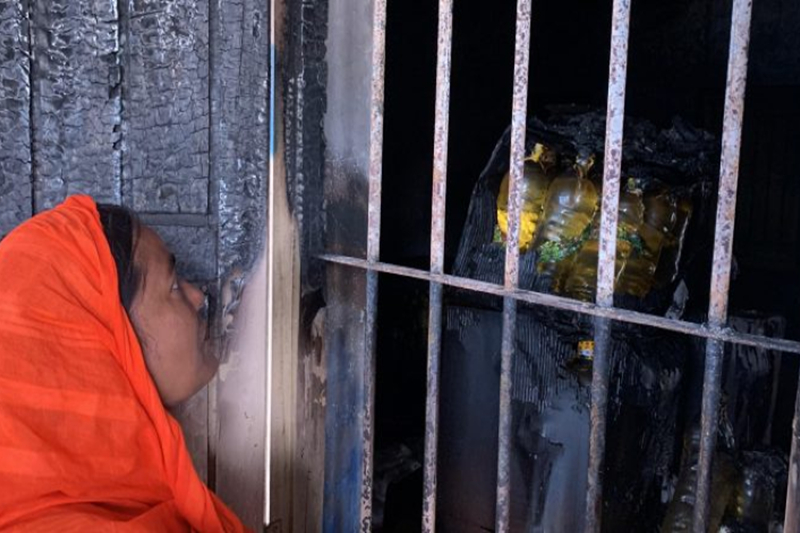 Massive Fire Destroys TCB Essentials in Rajshahi Godown, Sparks Supply Concerns