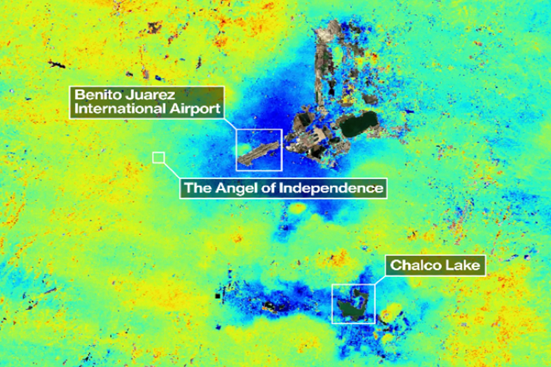 Mexico City Is Sinking Fast — NASA Now Watching It Live from Space