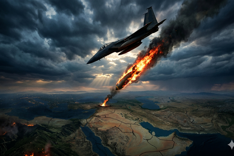 Escalation in the Gulf: US Launches Fresh Airstrikes as Iran Targets Kuwait and Bahrain, Threatening Ceasefire