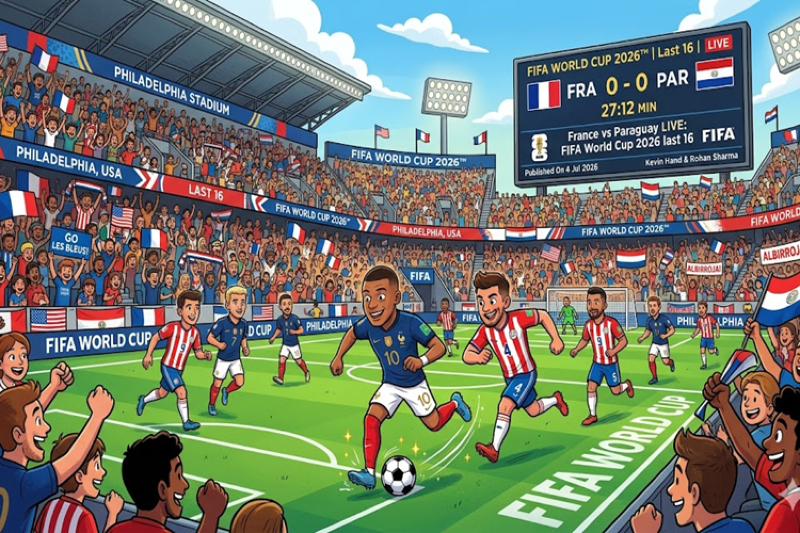 France vs Paraguay LIVE: Resilient Albirroja Frustrate Les Bleus in Tense World Cup Last 16 Clash