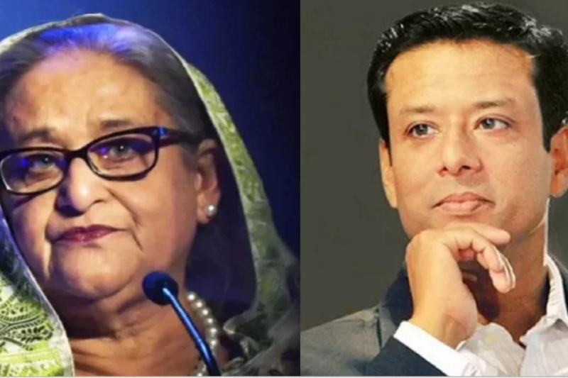 Joy Reunites with Mother Sheikh Hasina in Delhi