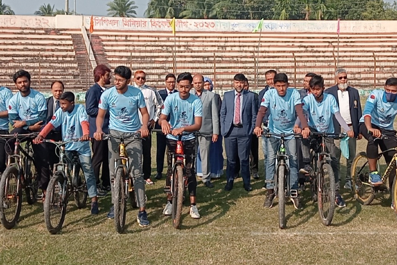 Cycling Competition Held in Satkhira to Celebrate Youth Festival 2025