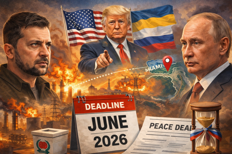 US Sets June Deadline for Ukraine-Russia Peace Deal