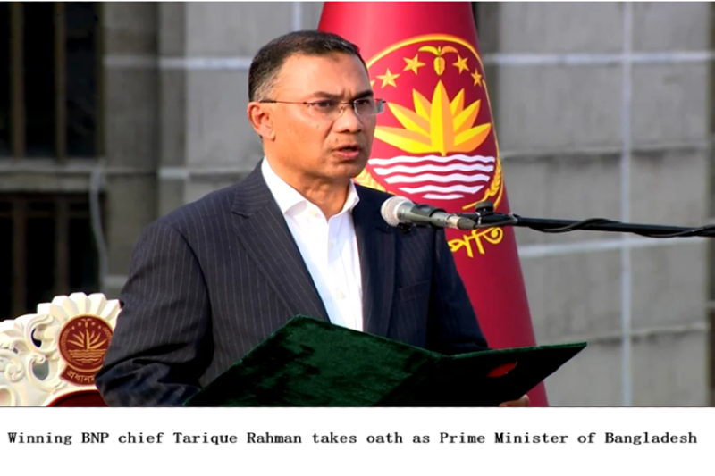 BNP Back in Office After Two Decades as Tarique Rahman Assumes Premiership