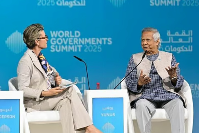 Dubai Summit: Yunus Hints at National Election in Dec