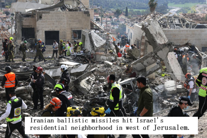 Iran Names Acting Leader After Khamenei Killed; 9 Dead in Retaliatory Missile Strike on Israel