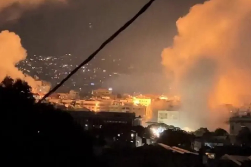 Middle East Conflict Escalates as Israel and Hezbollah Exchange Fire Following Strikes on Iran