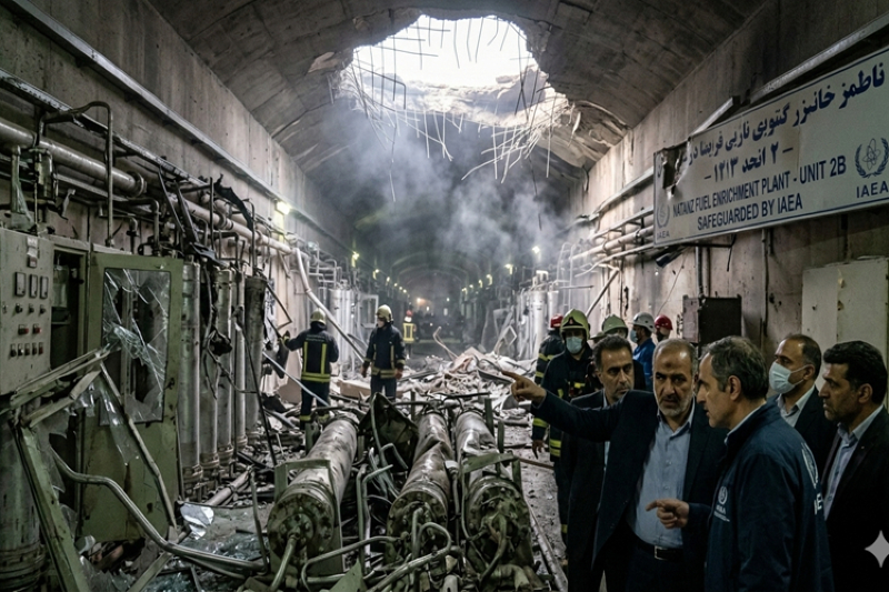 Iran Confirms Natanz Facility Struck in Joint US-Israeli Raid