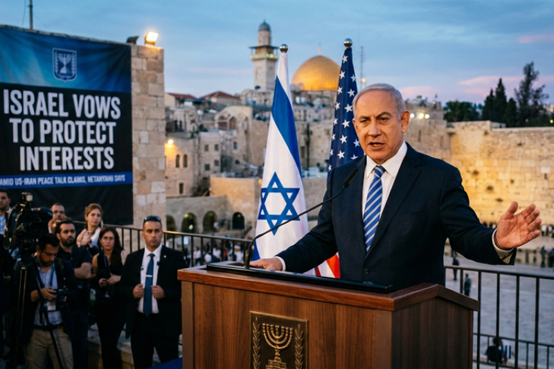 Israel Vows to Protect Interests Amid US-Iran Peace Talk Claims, Netanyahu Says
