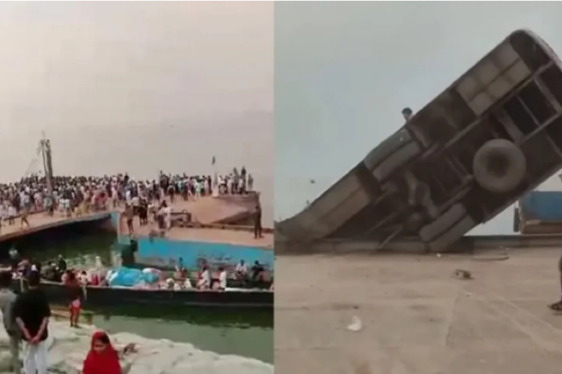Dozens Feared Dead as Commuter Bus with 40 Passengers Slips into Padma River in Bangladesh