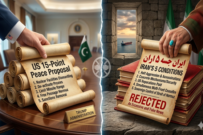 Iran Rejects US Peace Proposal, Demands Reparations Amid Escalating Regional Conflict