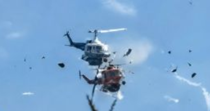 Mid-Air Helicopter Crash in Greece Claims Two Lives During Wildfire Response