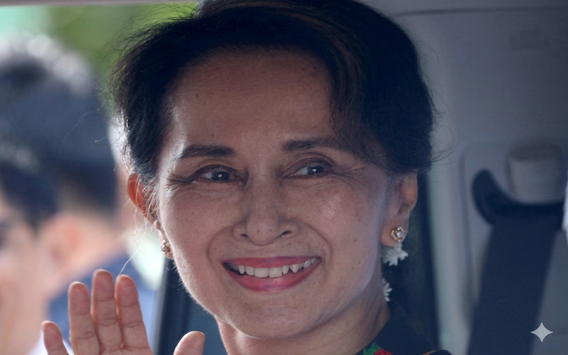 Red Cross Delegate Visits Detained Myanmar Leader Aung San Suu Kyi in Rare Contact