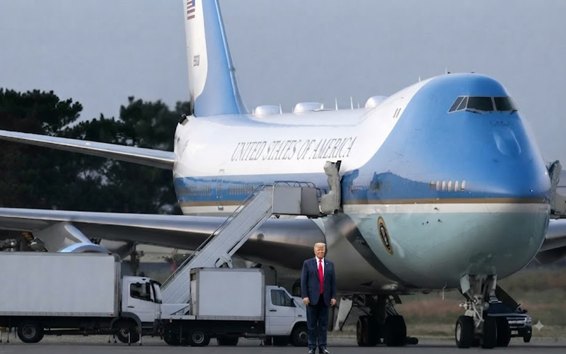 trum and plane