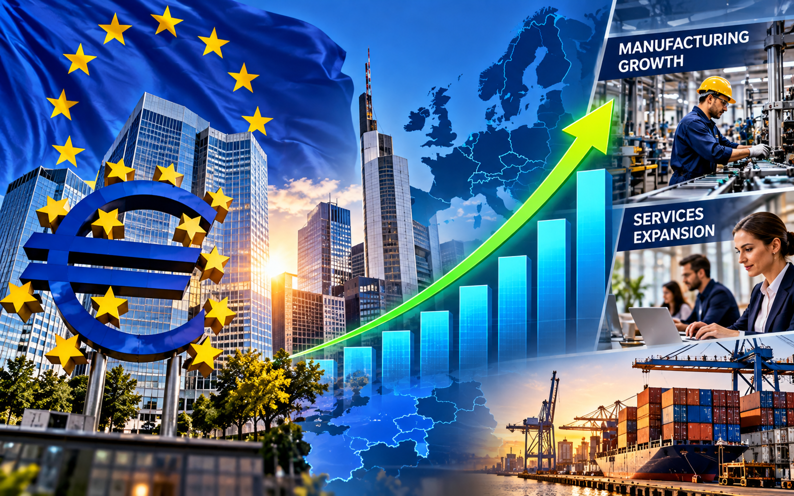 Eurozone Business Activity Hits Highest Level in More Than Three Years
